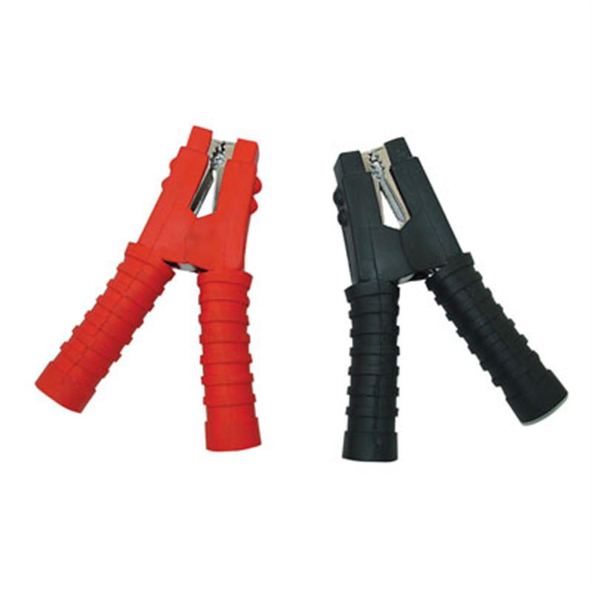 FJC Heavy-Duty Battery Cables — 1 Gauge, 25ft., 800 Amps, Red/Black Clamps, Model# FJC45268